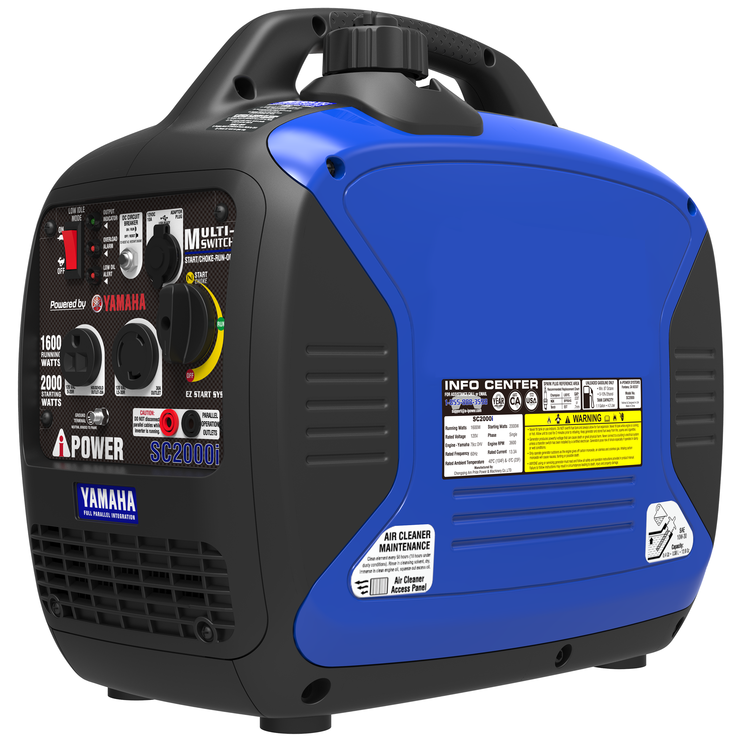 SC2000i - 2000 Watt Inverter Generator