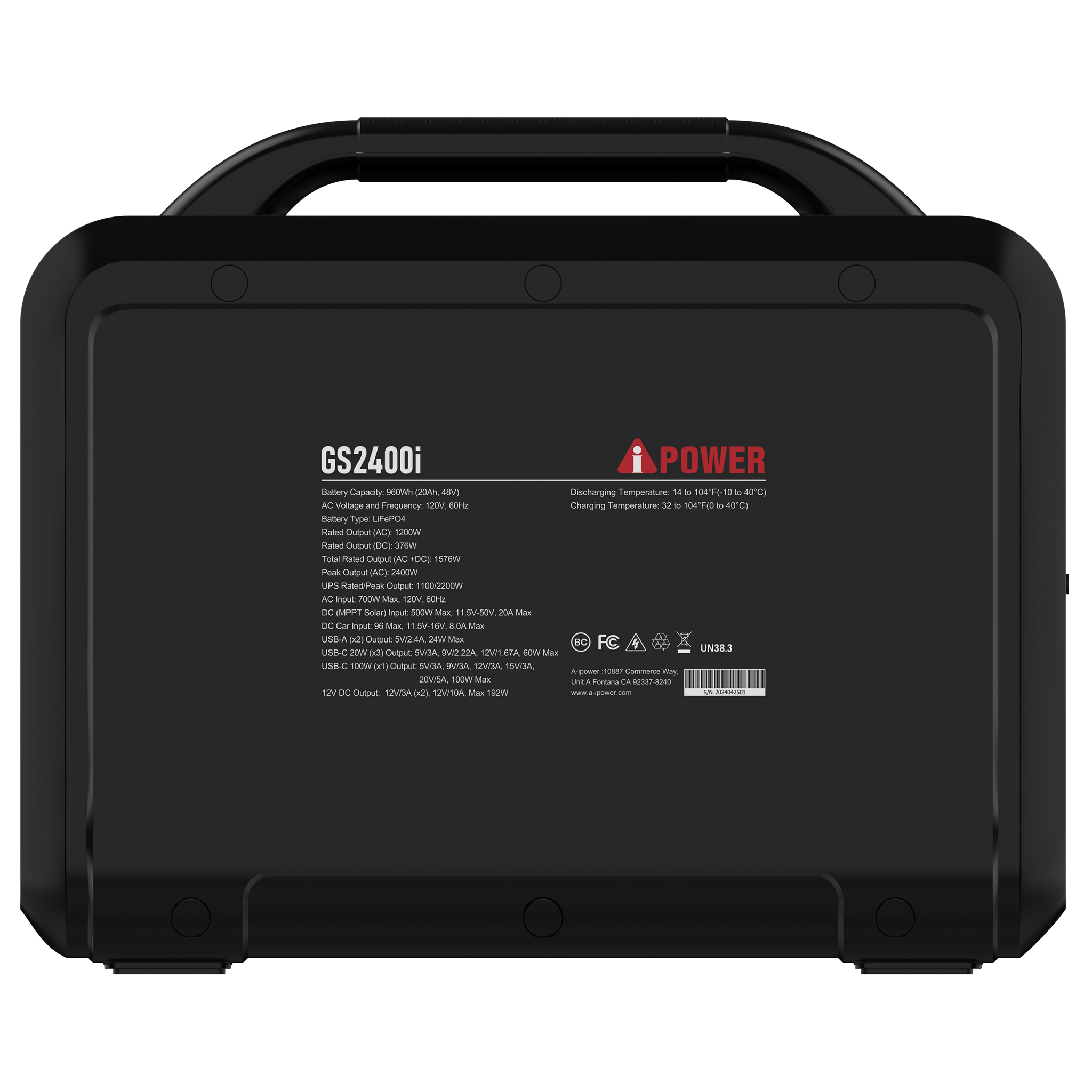 GS2400i Power Station