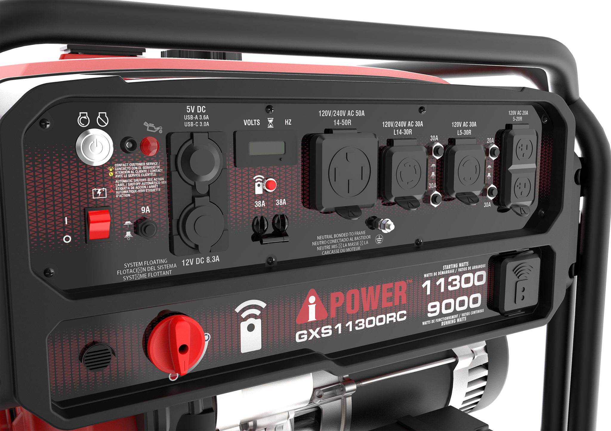 GXS11300RC - Remote Control Generator