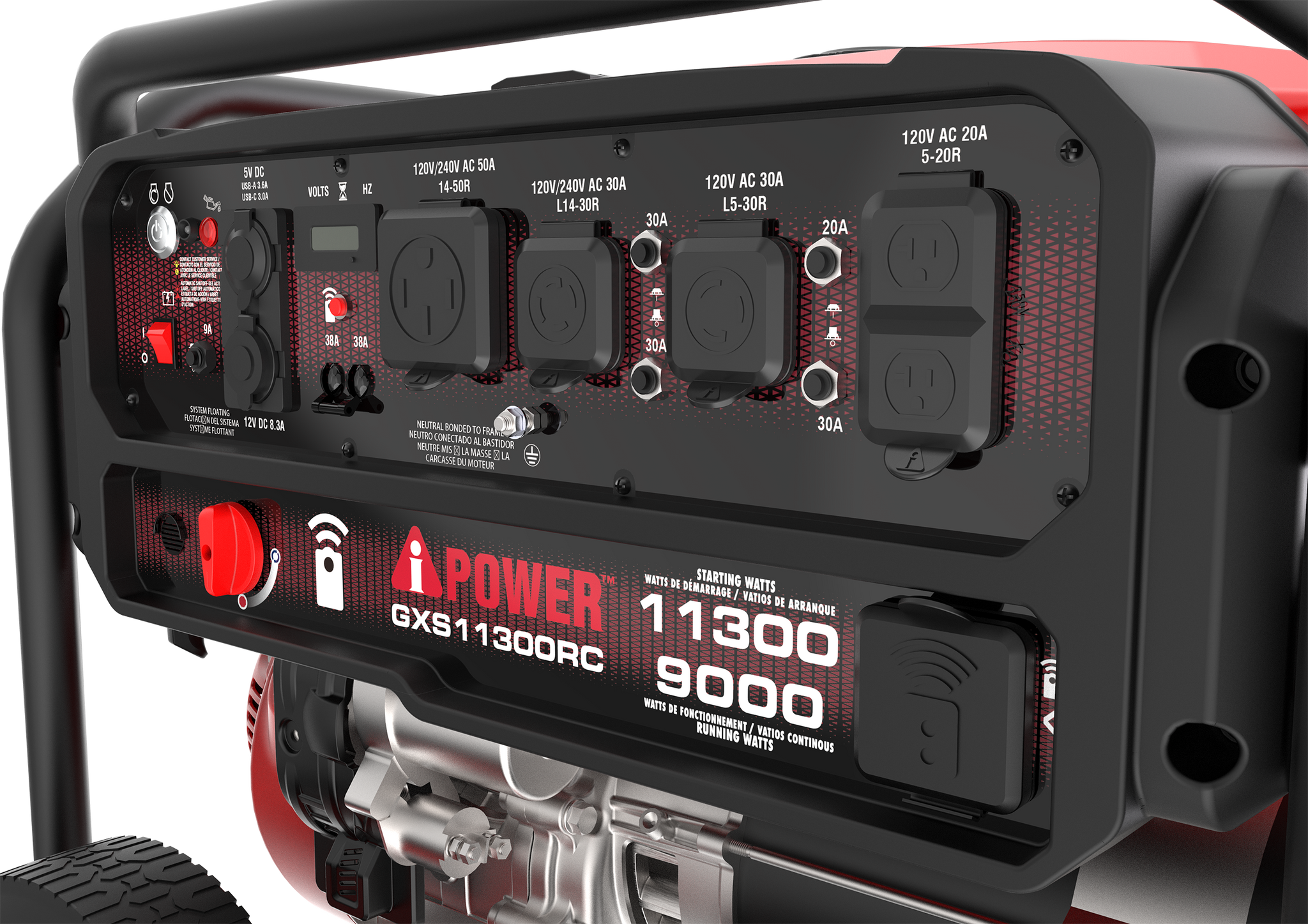 GXS11300RC - Remote Control Generator