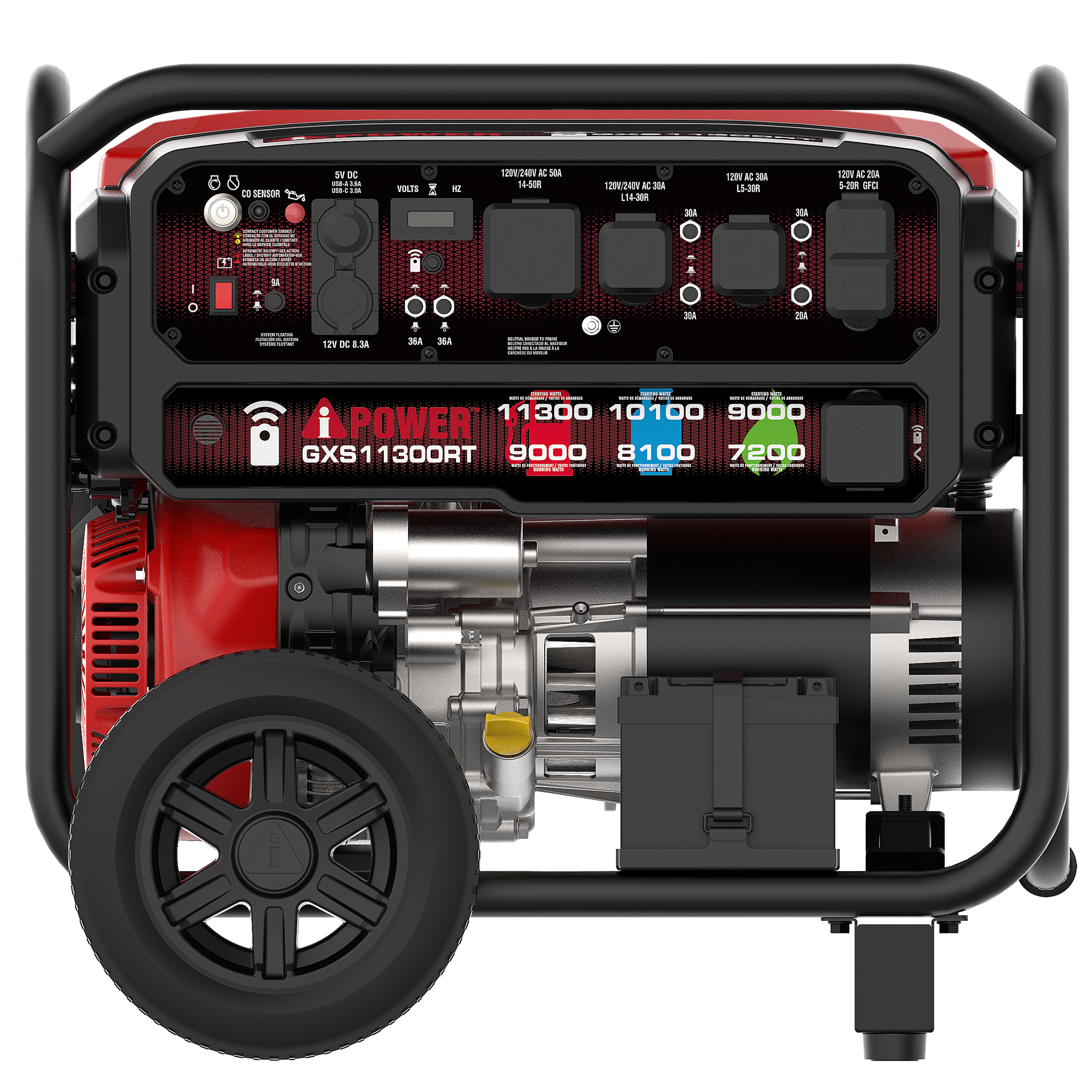 GXS11300RT Remote Tri-Power Portable Generator