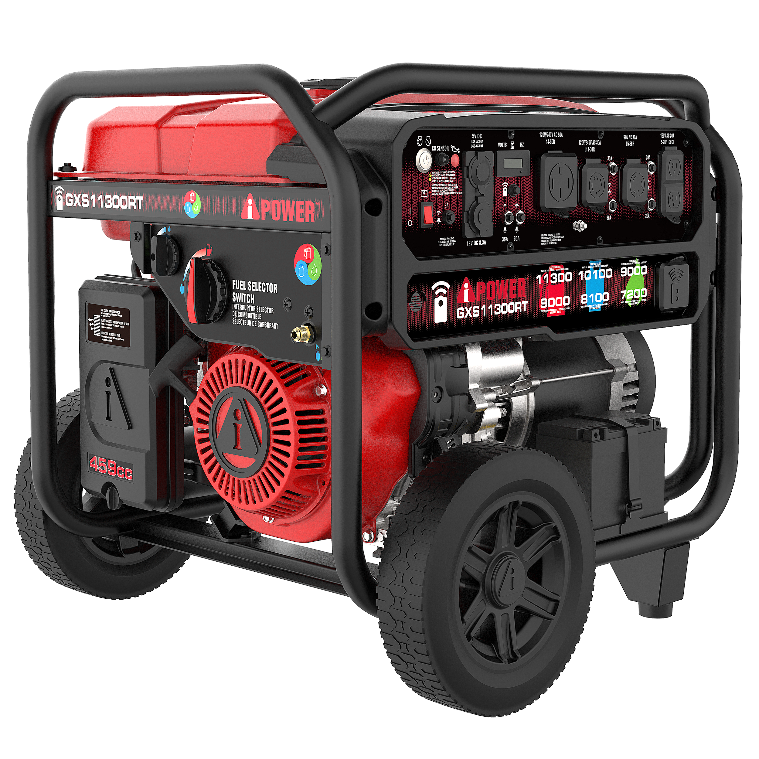 GXS11300RT Remote Tri-Power Portable Generator