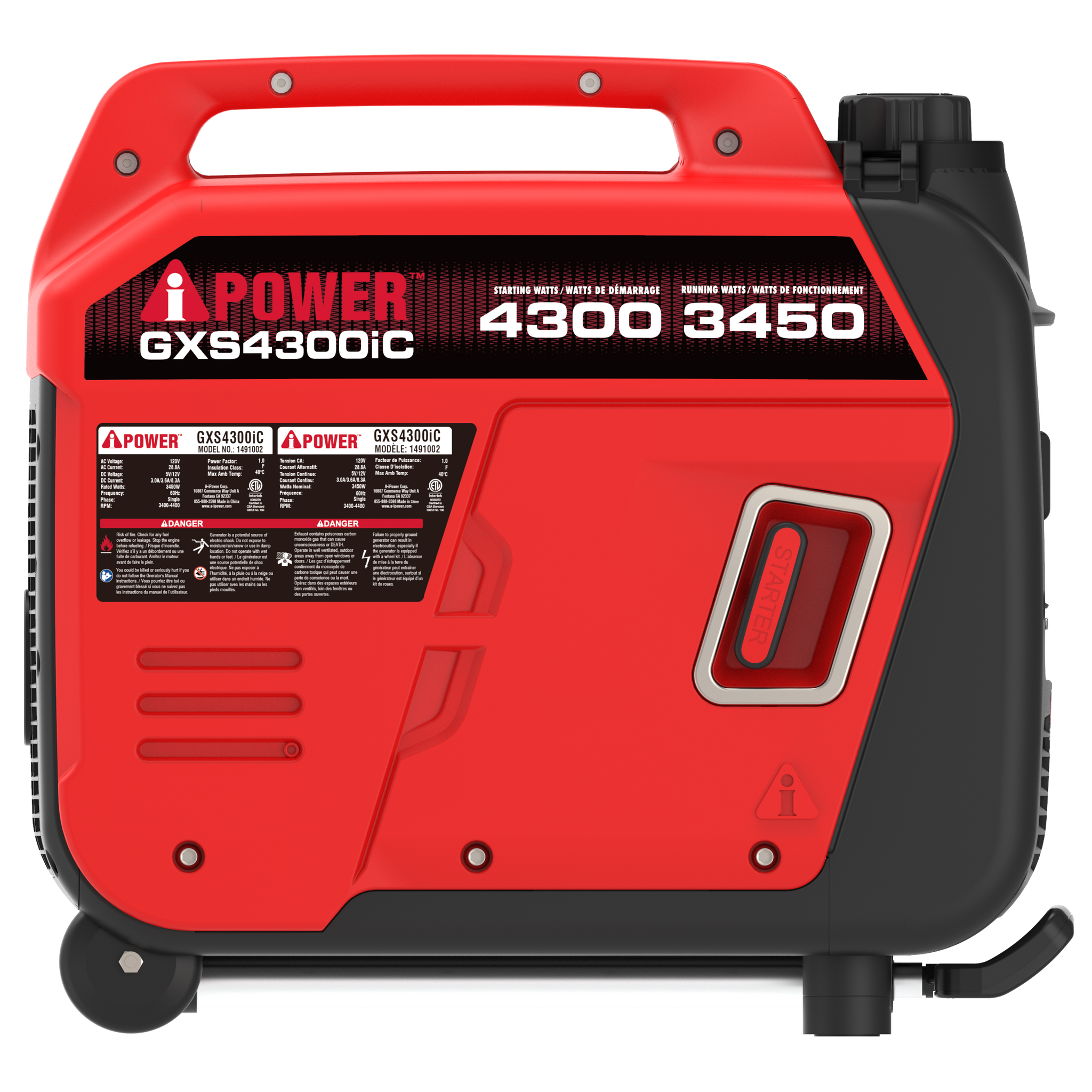 GXS4300iC Inverter Generator