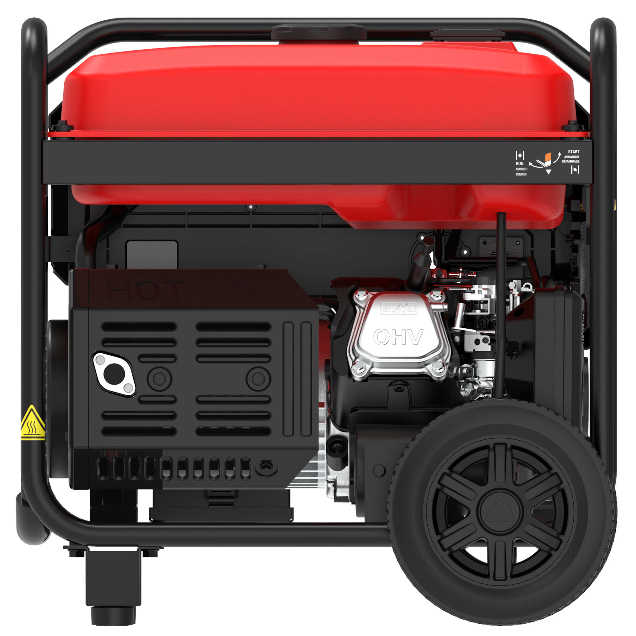 GXS5000D Dual Fuel Portable Generator