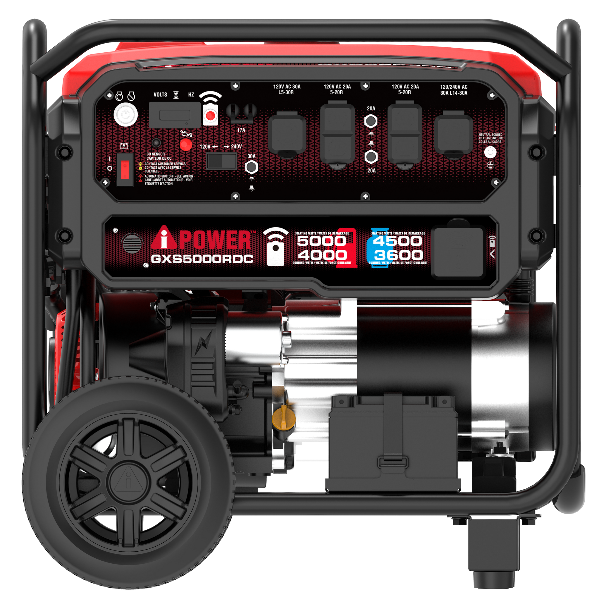 GXS5000RDC - Remote Dual Fuel Generator
