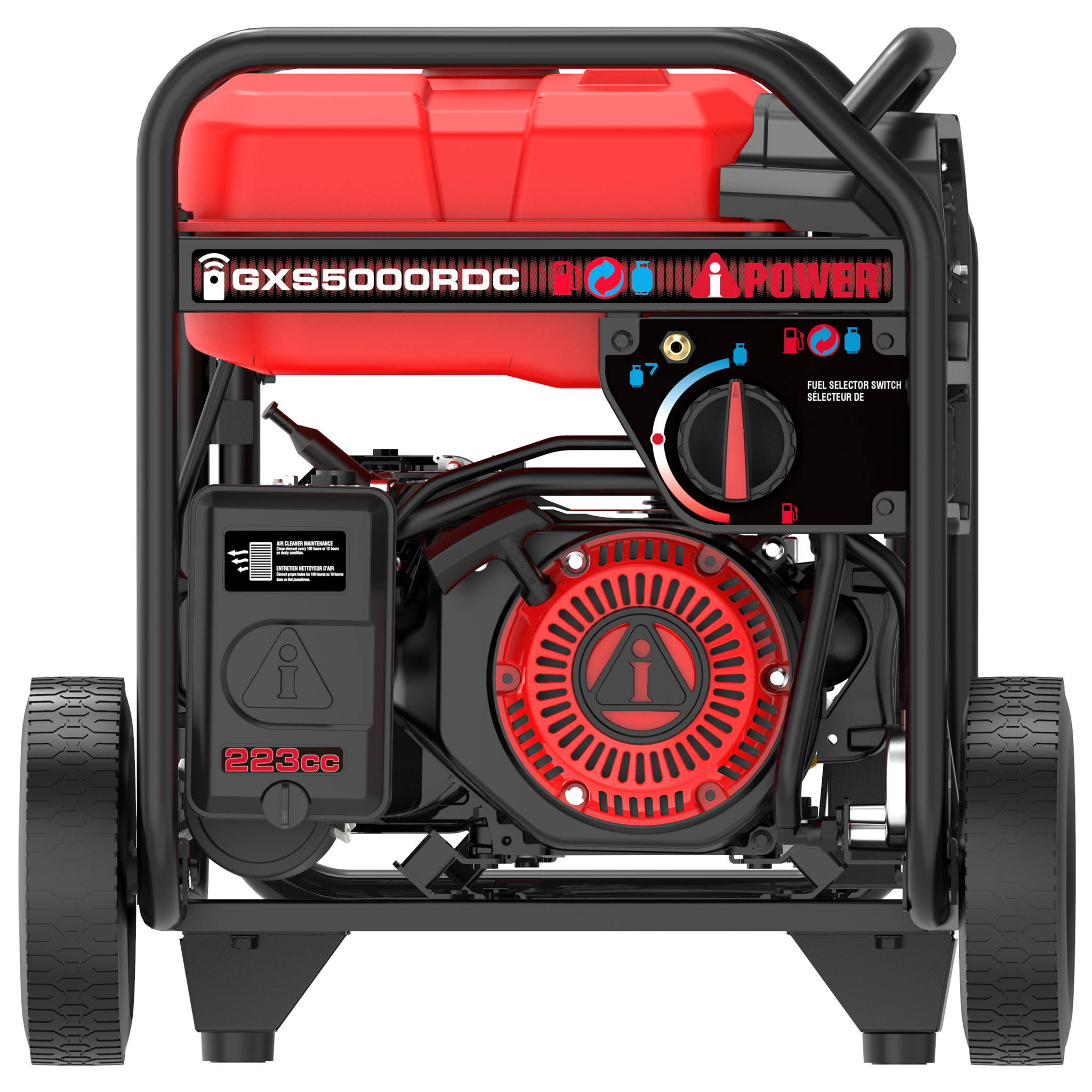 GXS5000RDC - Remote Dual Fuel Generator