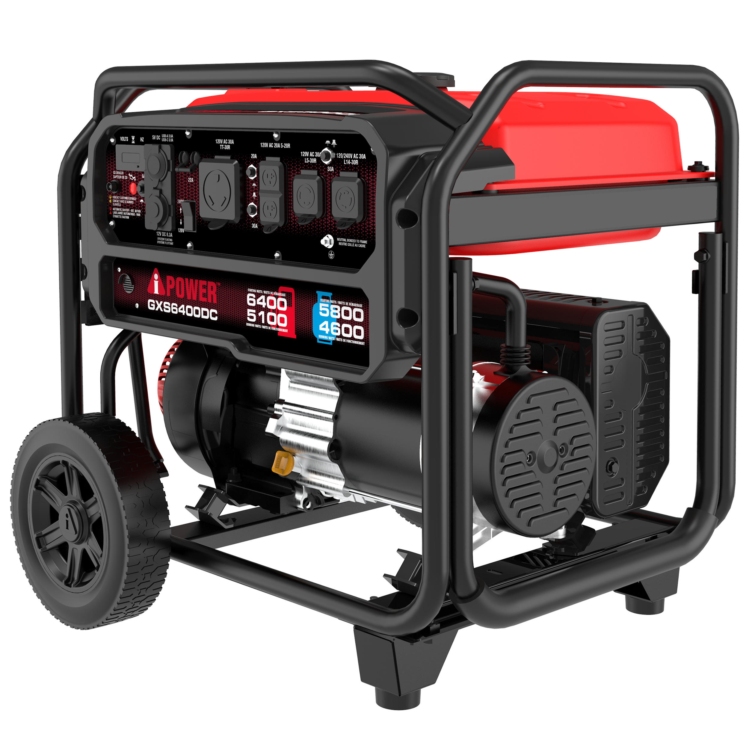 GXS6400DC - Dual Fuel Portable Generator