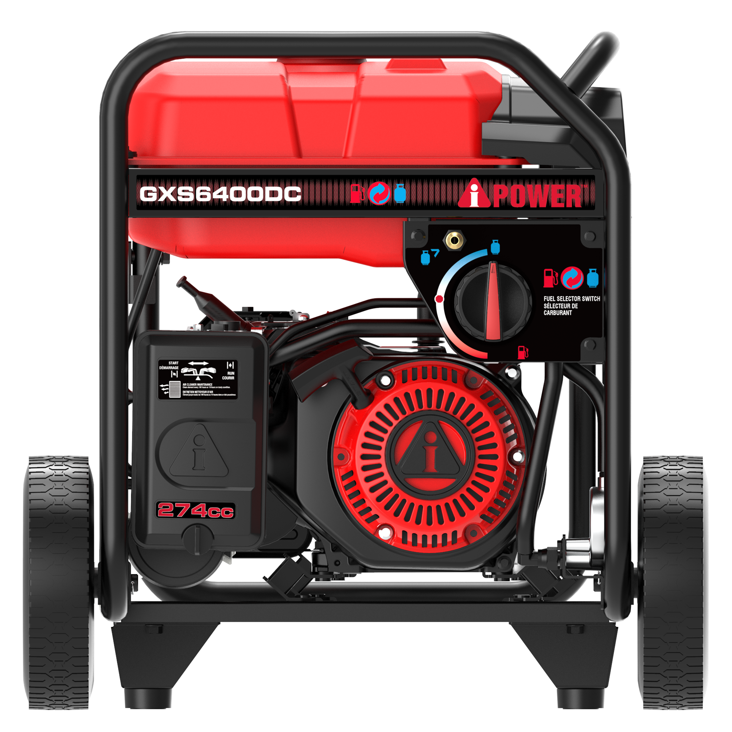 GXS6400DC - Dual Fuel Portable Generator
