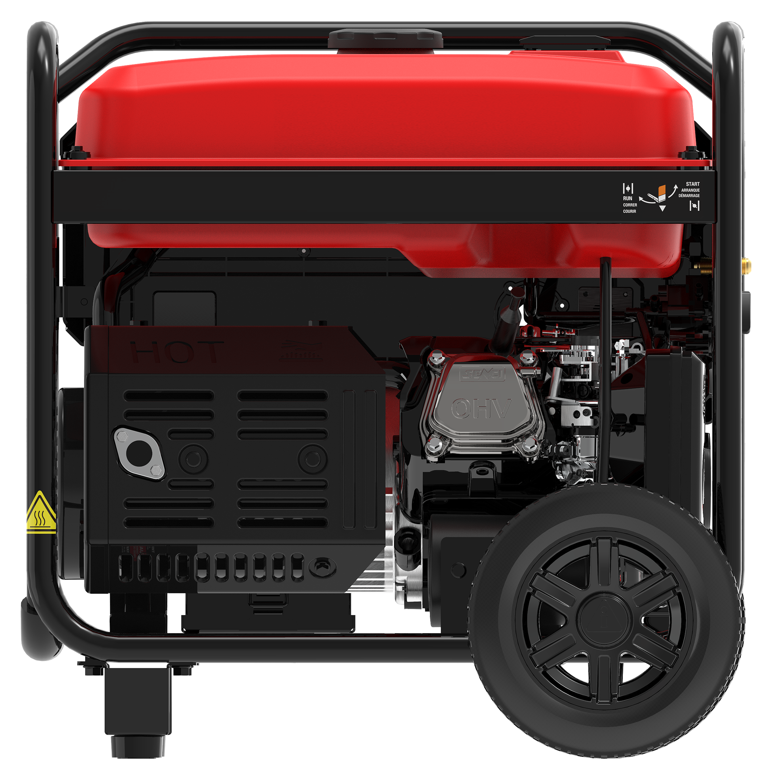 GXS6600RD Remote Dual Fuel Portable Generator