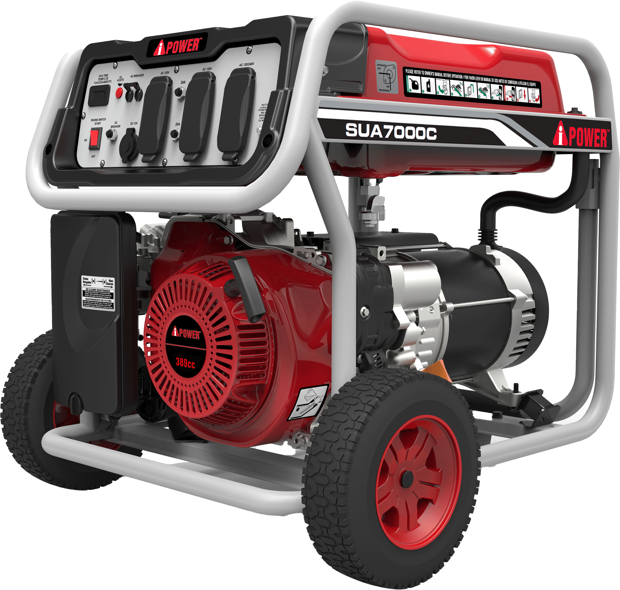 SUA7000C A iPower Portable Generator sua7000c-a-ipower-portable-generator