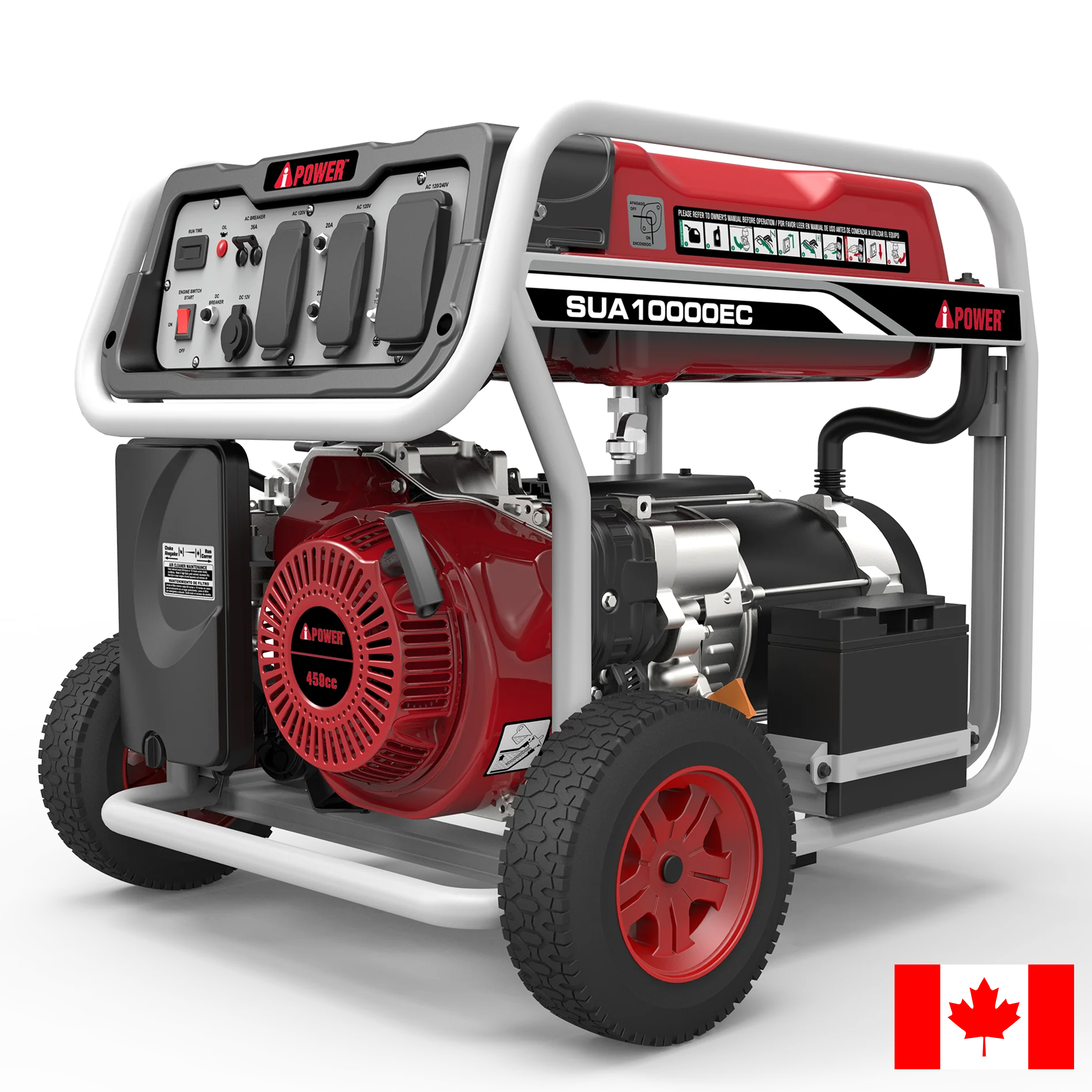 SUA10000EC - 10000 Watt<br> Portable Generator