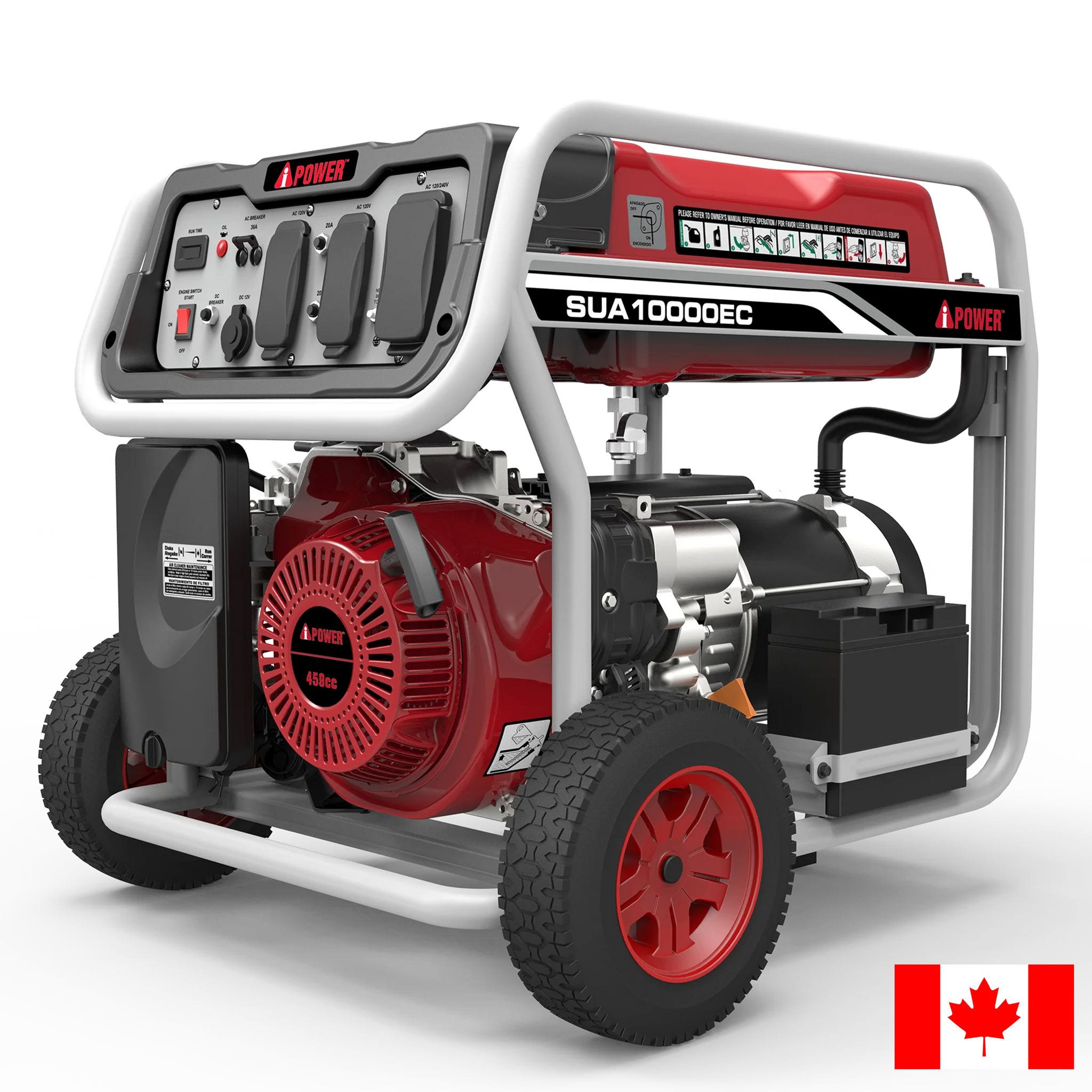 SUA10000EC - 10000 Watt<br> Portable Generator