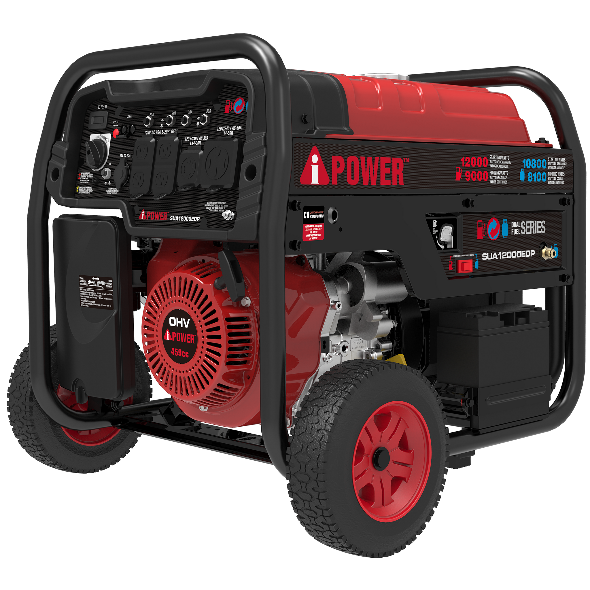 SUA12000EDP Dual Fuel Generator