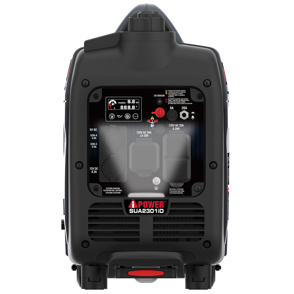 SUA2301iD Dual Fuel Inverter Generator