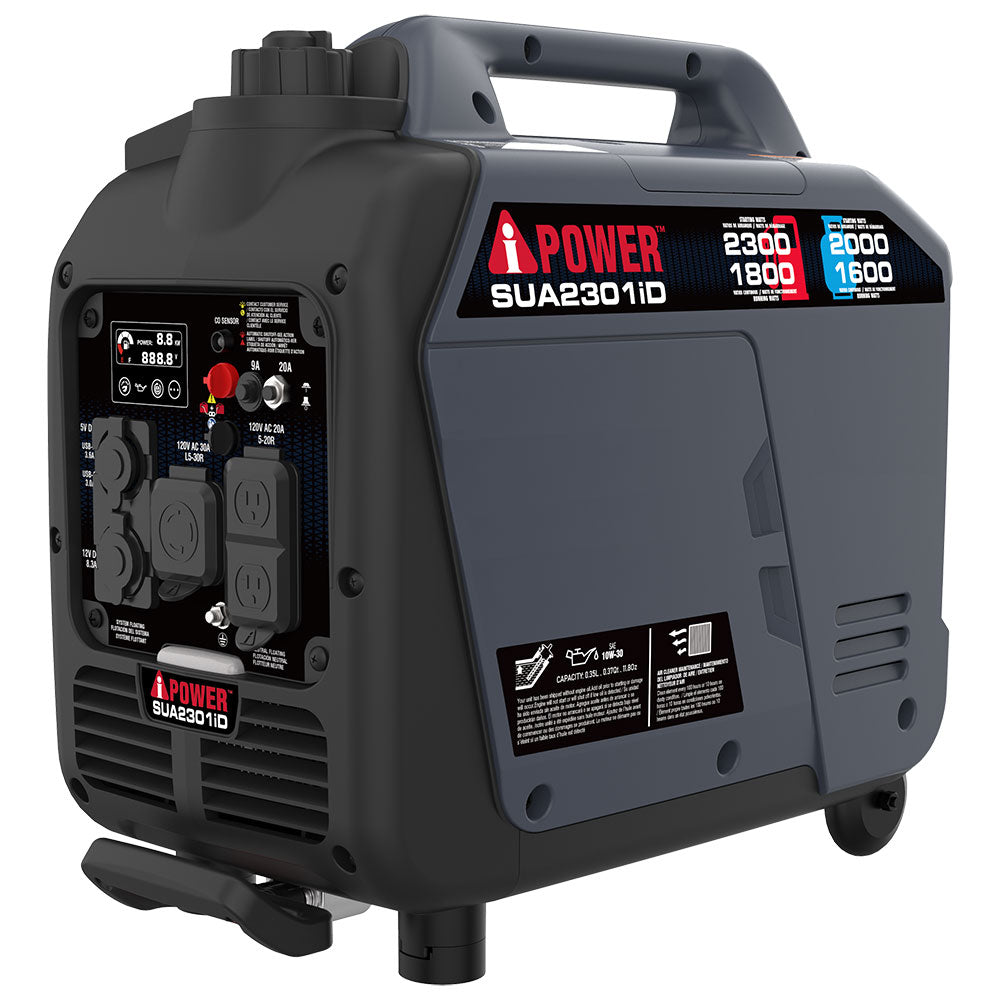 SUA2301iD Dual Fuel Inverter Generator