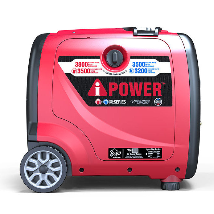 SUA3800iED - 3800 Watt Dual Fuel Inverter Generator