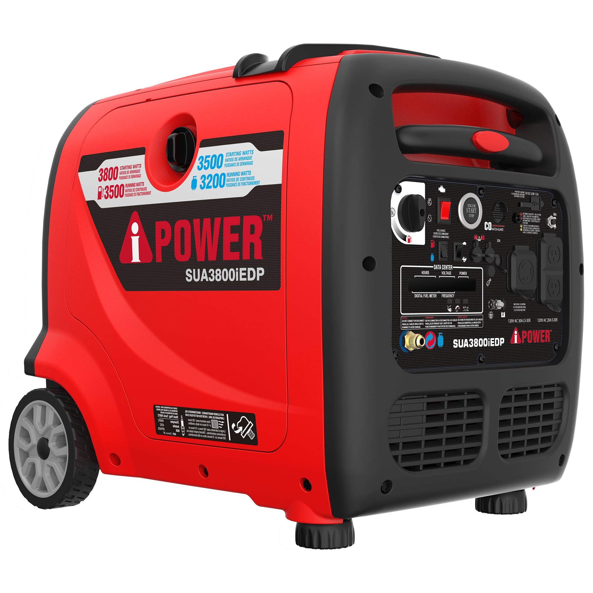 SUA3800iEDP Dual Fuel Inverter Generator