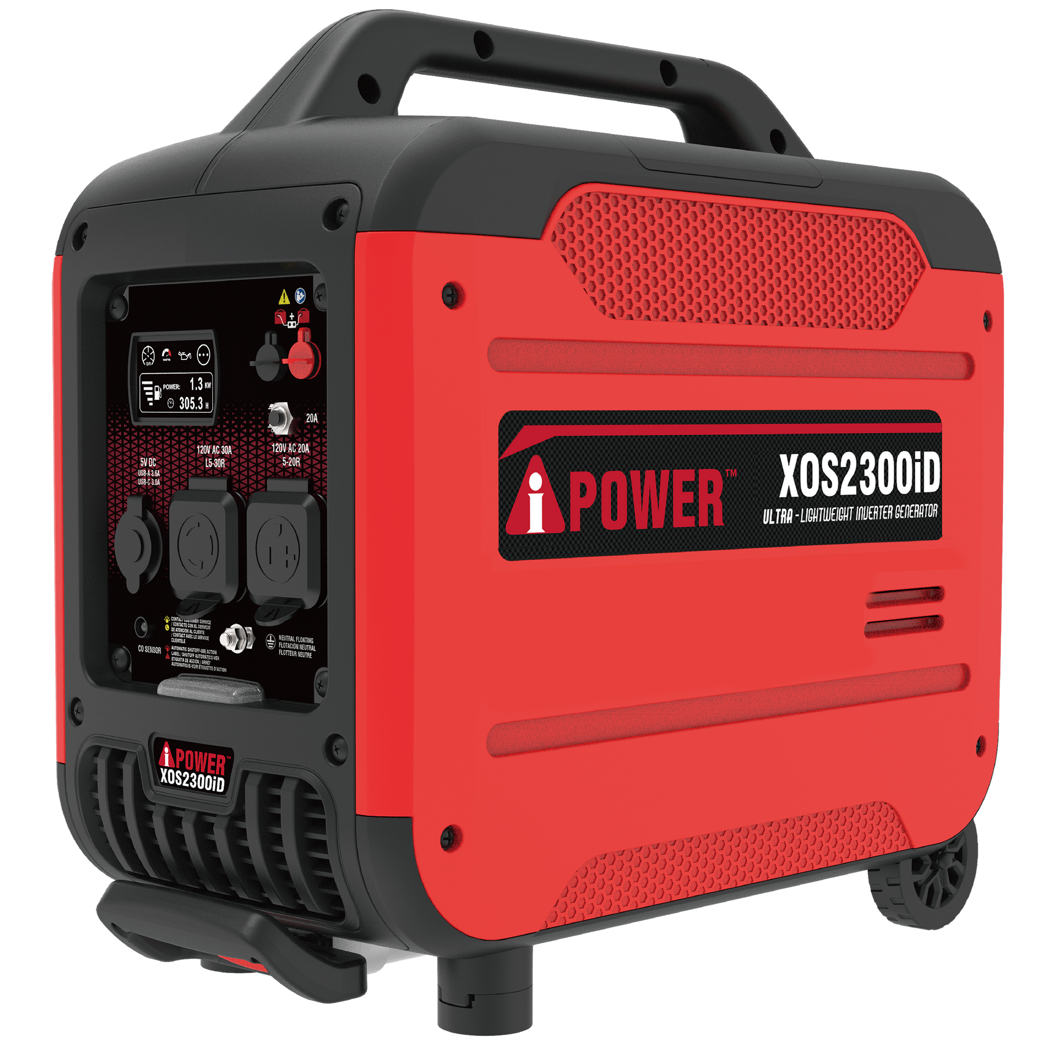 XOS2300iD Inverter Dual Fuel Generator