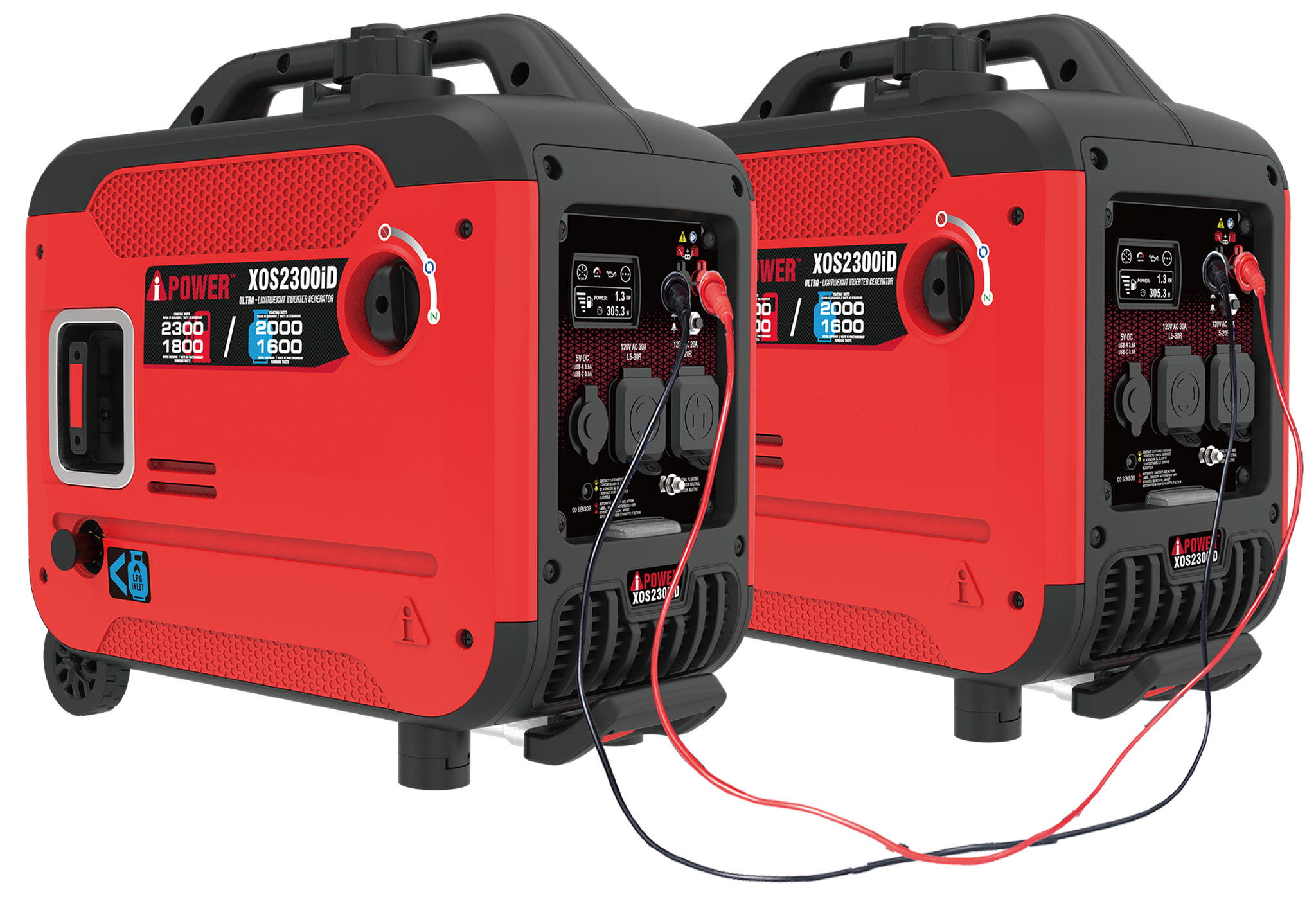 XOS2300iD Inverter Dual Fuel Generator