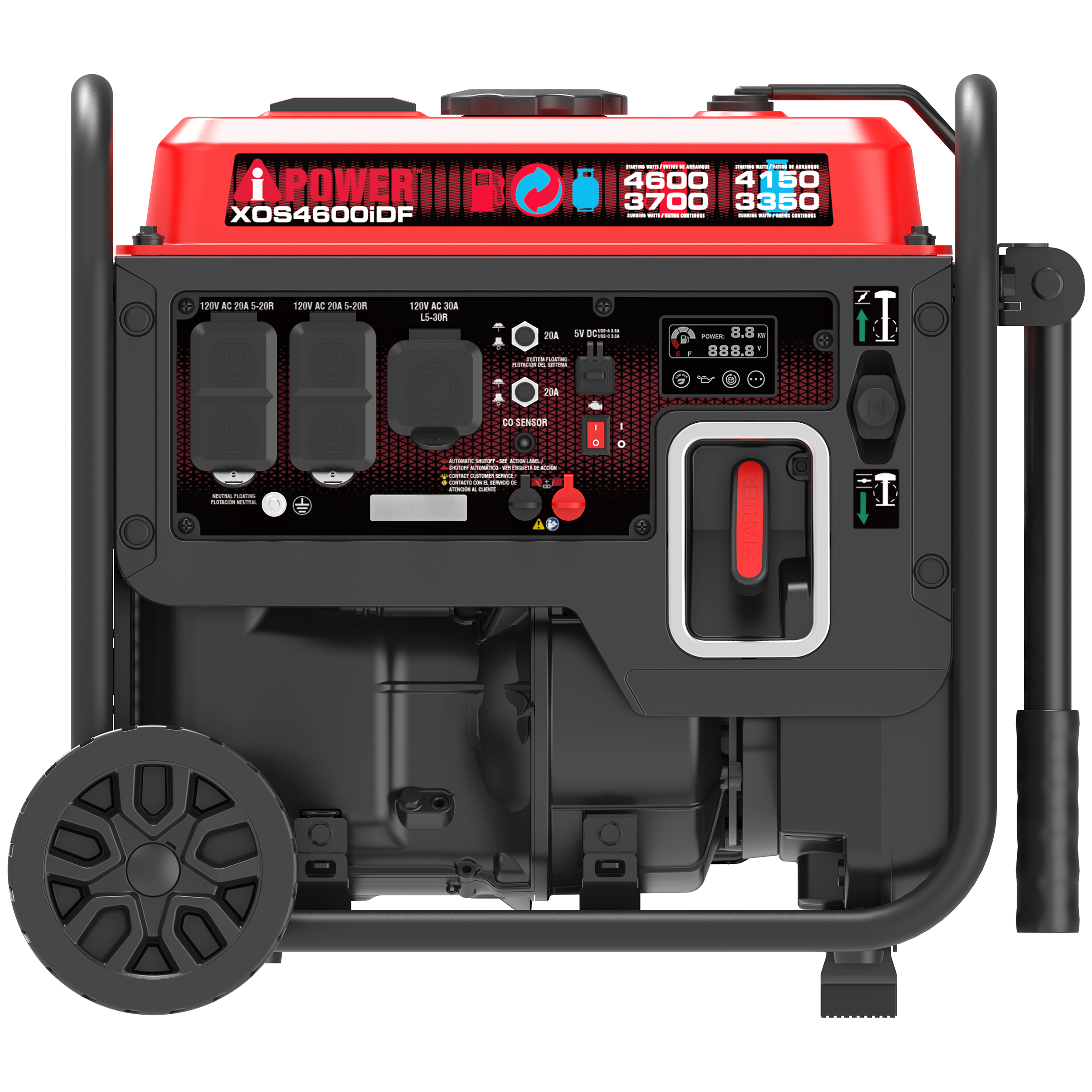 XOS4600iDF Dual Fuel Open Frame Inverter