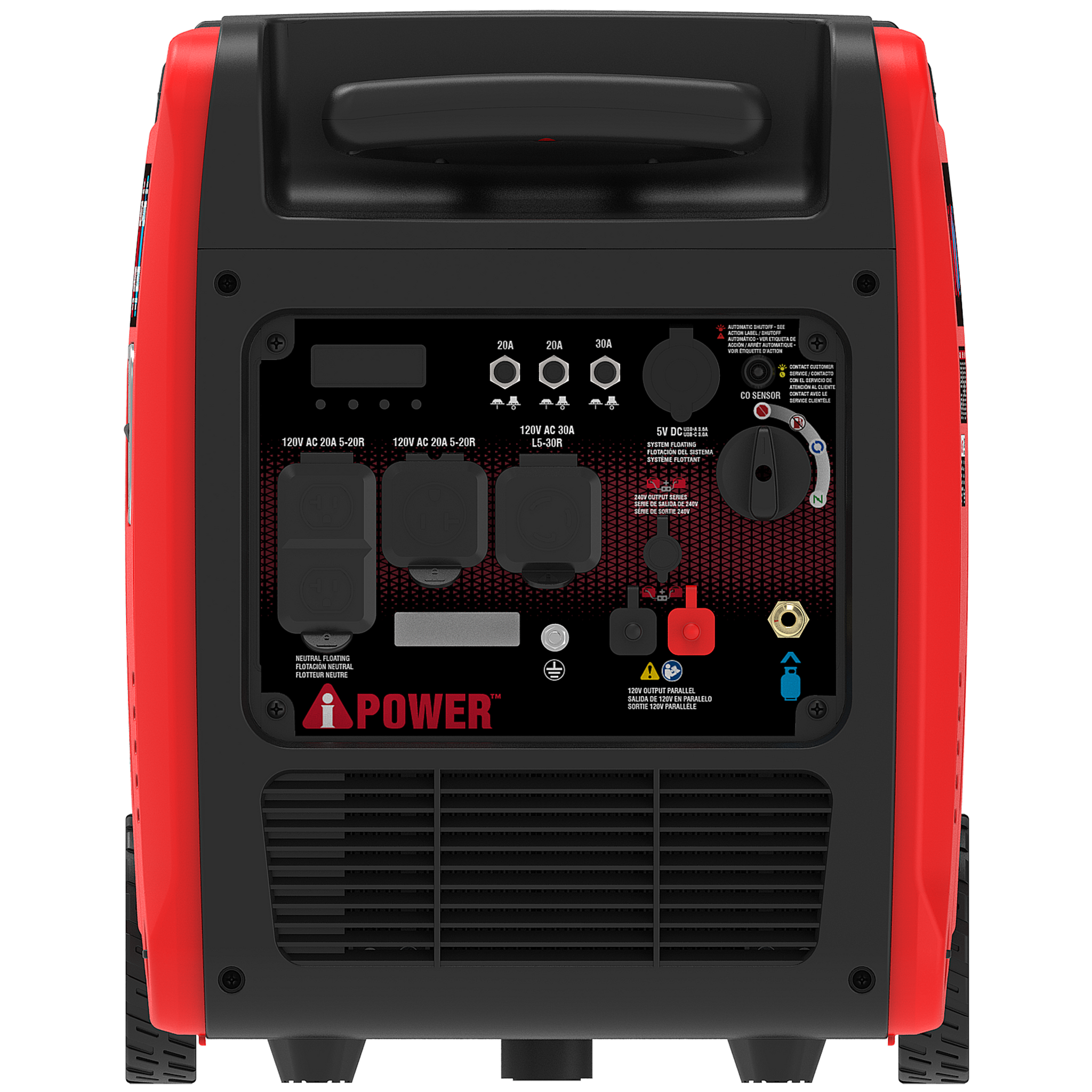 XOS5200iD 5200-Watt Dual Fuel Inverter Generator
