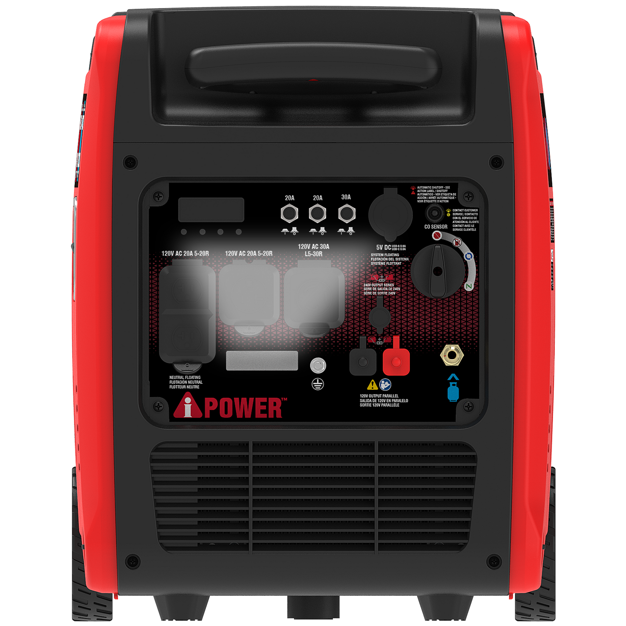 XOS5200iD 5200-Watt Dual Fuel Inverter Generator
