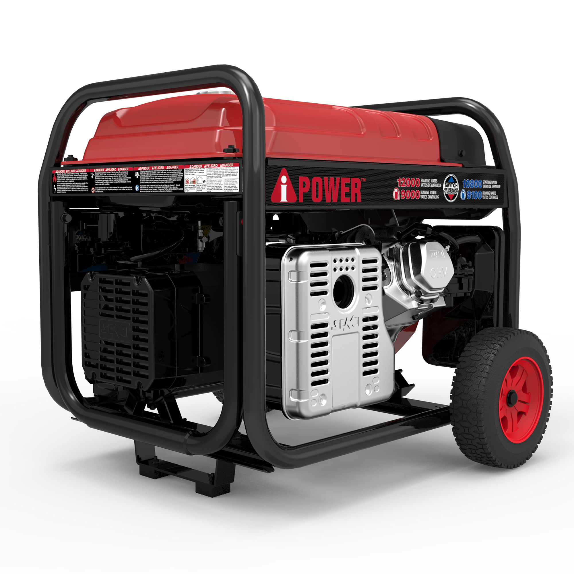 SUA12000ED - 12000 Watt<br> Dual Fuel Portable Generator