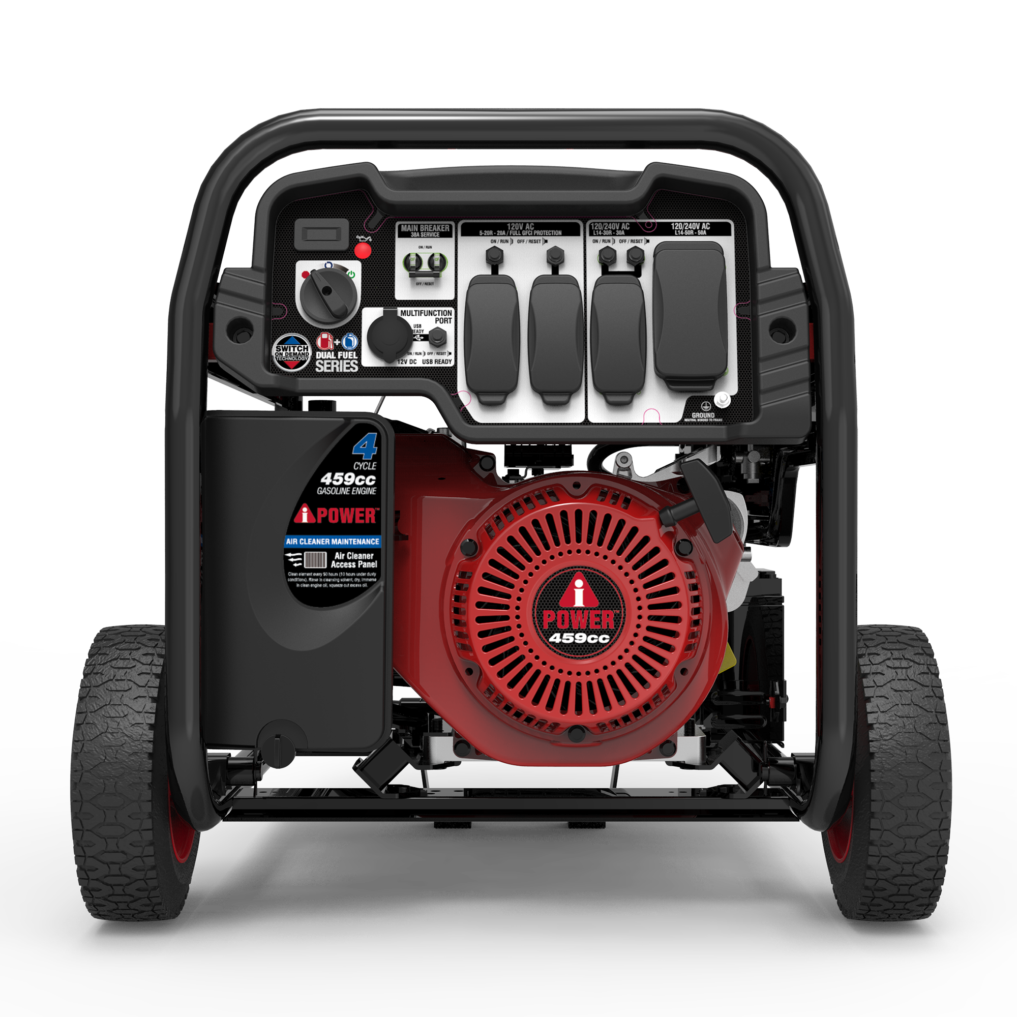 SUA12000ED - 12000 Watt<br> Dual Fuel Portable Generator