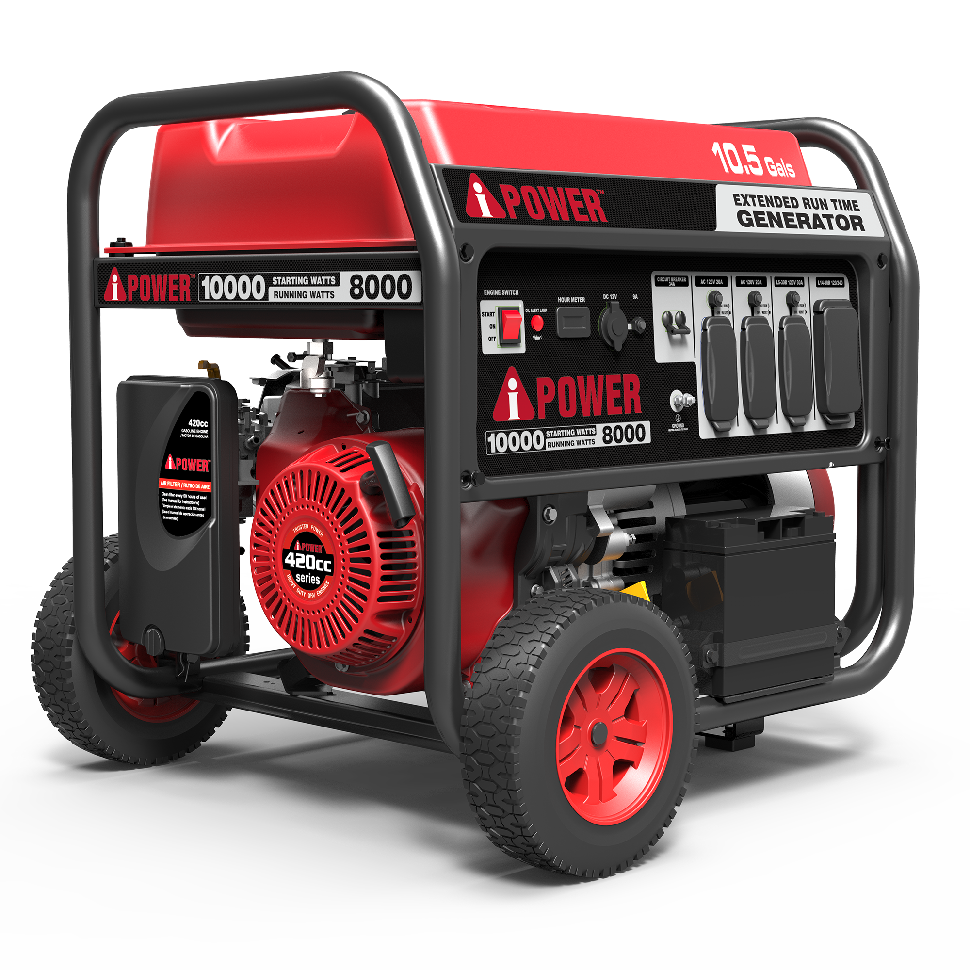 AP10000E - 10000 Watt<br> Portable Generator