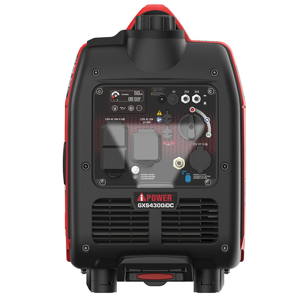 GXS4300iDC - Dual Fuel Inverter Generator