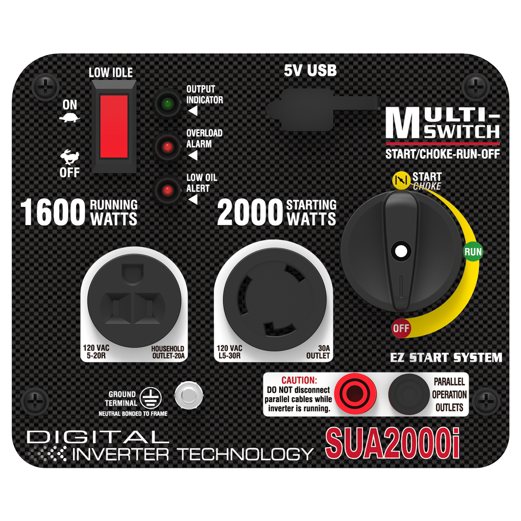 SUA2000iV - 2000 Watt<br> Inverter Generator