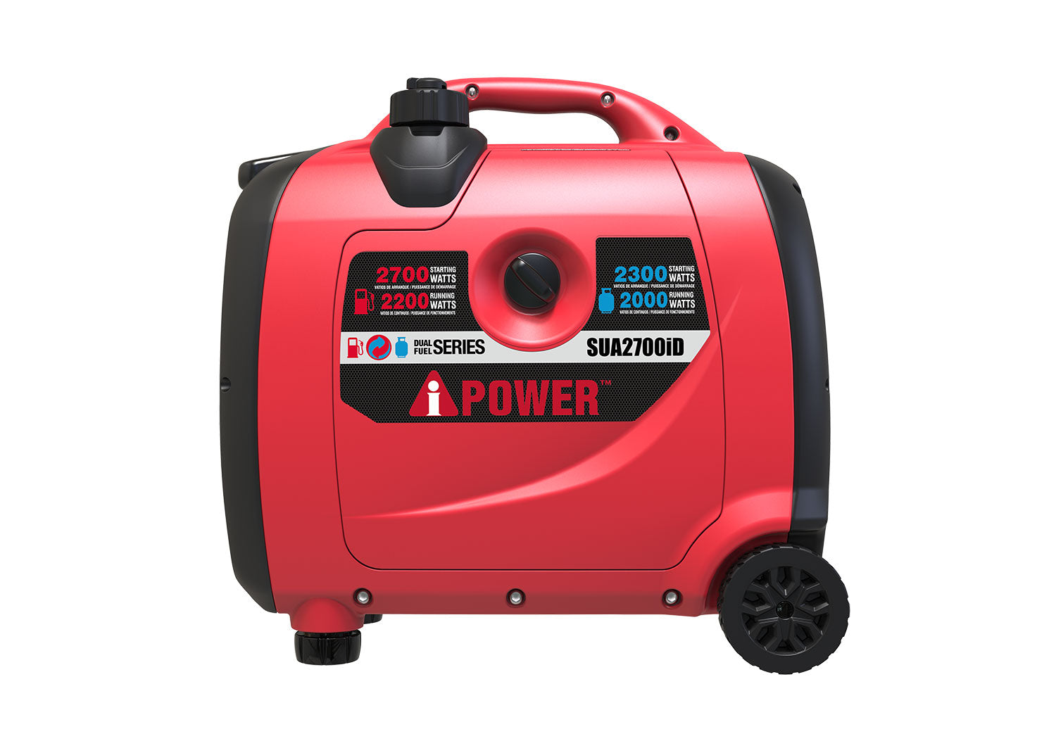 SUA2700iD - 2700 Watt<br> Dual Fuel Inverter Generator