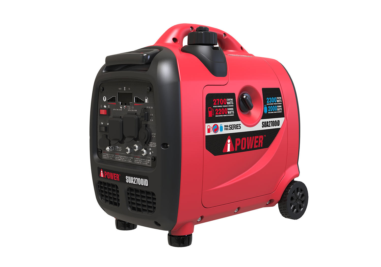 SUA2700iD - 2700 Watt<br> Dual Fuel Inverter Generator