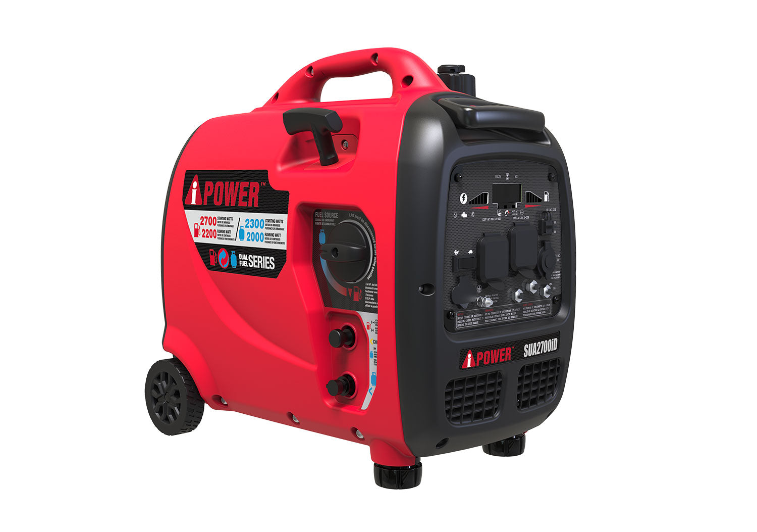 SUA2700iD - 2700 Watt<br> Dual Fuel Inverter Generator