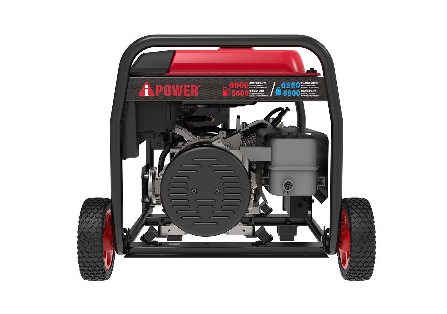 SUA6900D - 6900 Watt<br> Dual Fuel Portable Generator