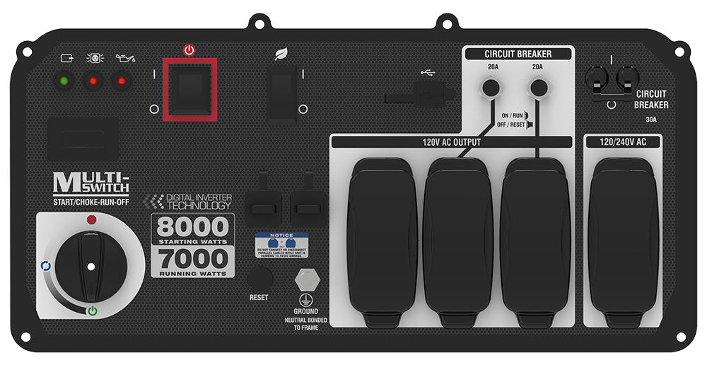 SUA8000iE - 8000 Watt<br> Generator