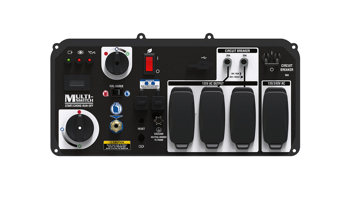 SUA8000iED - 8000 Watt<br> Dual Fuel Generator