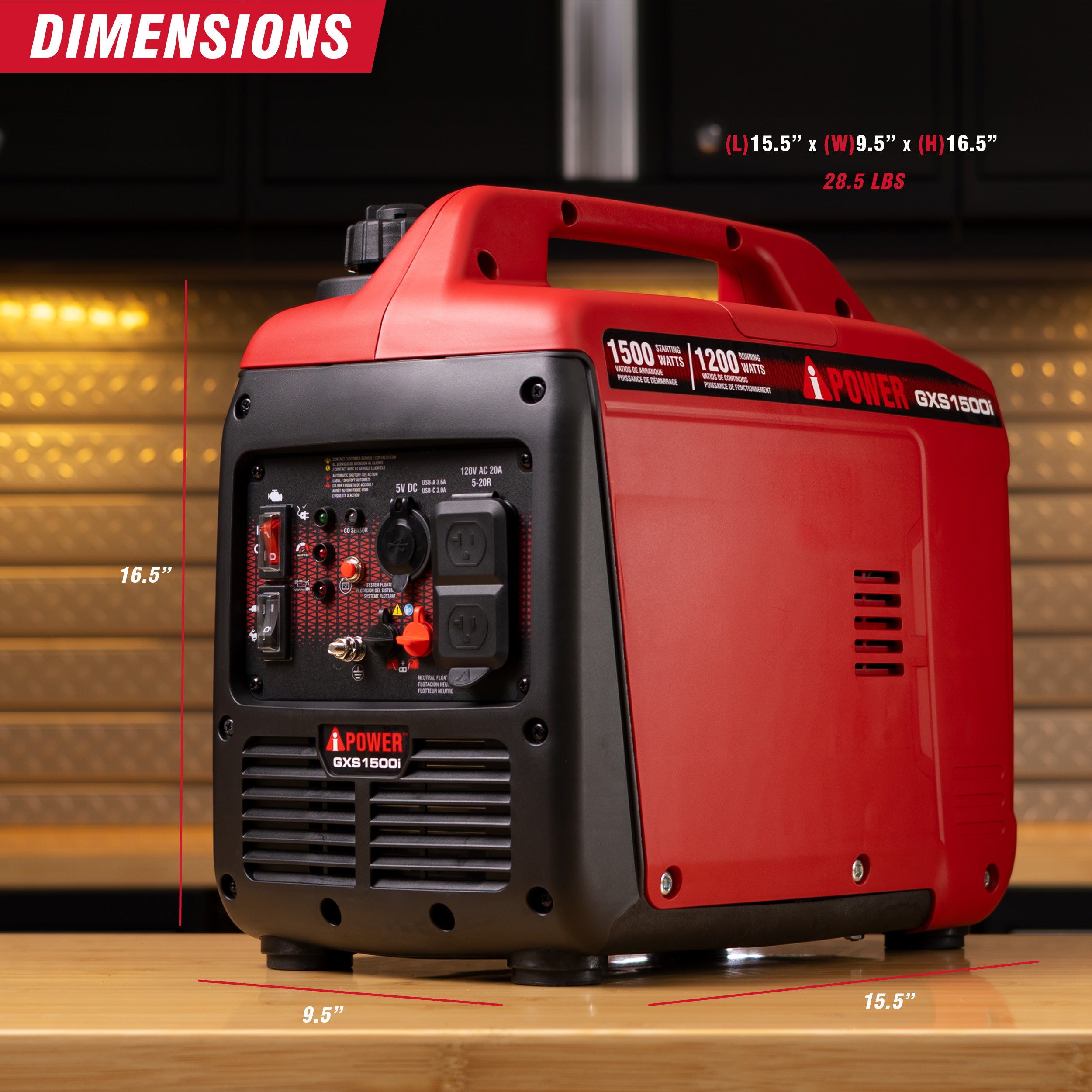 GXS1500i - Portable Inverter Generator