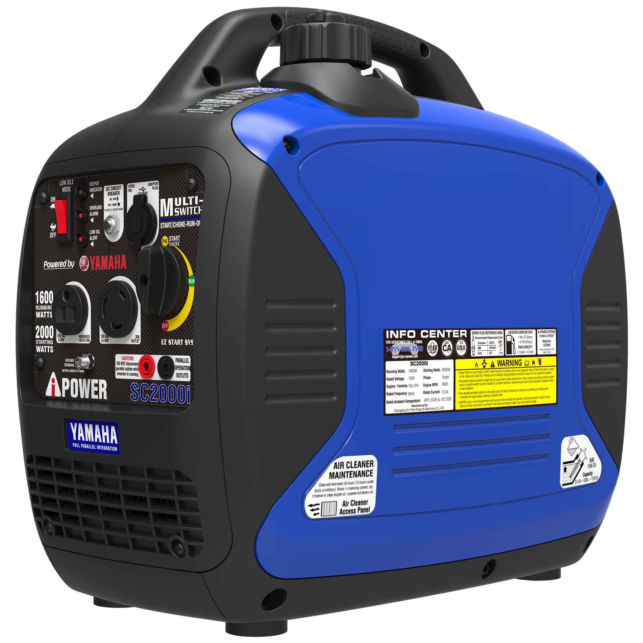 SC2000i - 2000 Watt Inverter Generator