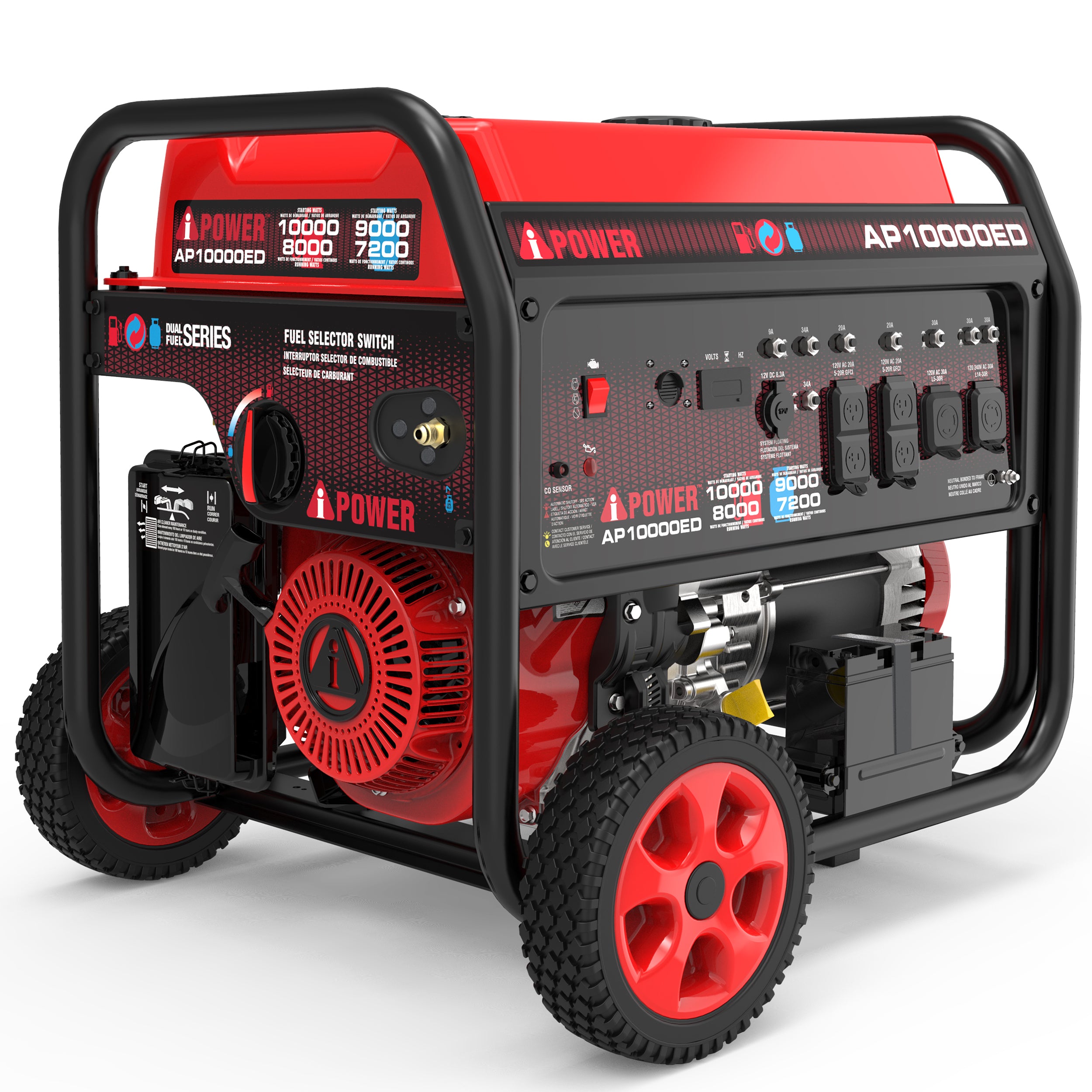 AP10000ED - A-iPower Dual Fuel Generator