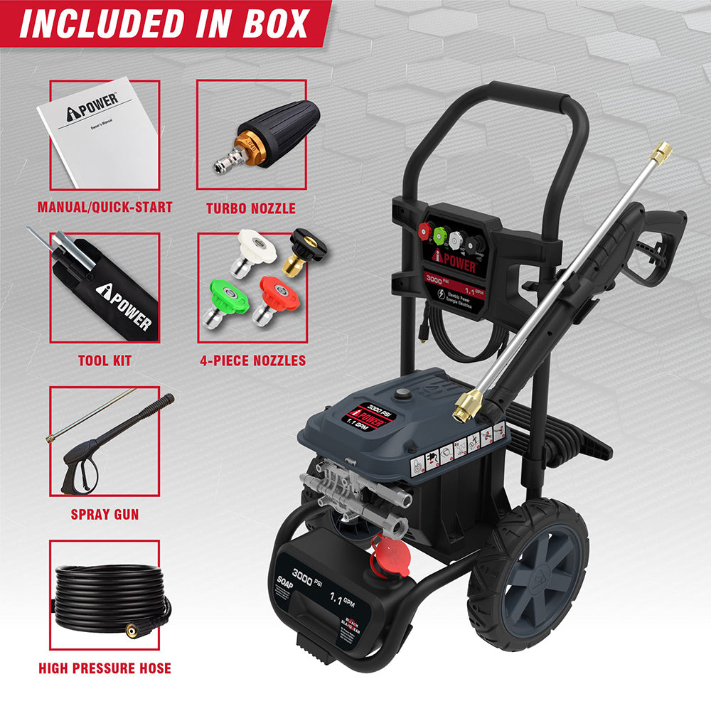 APW3000E Electric Power Washer
