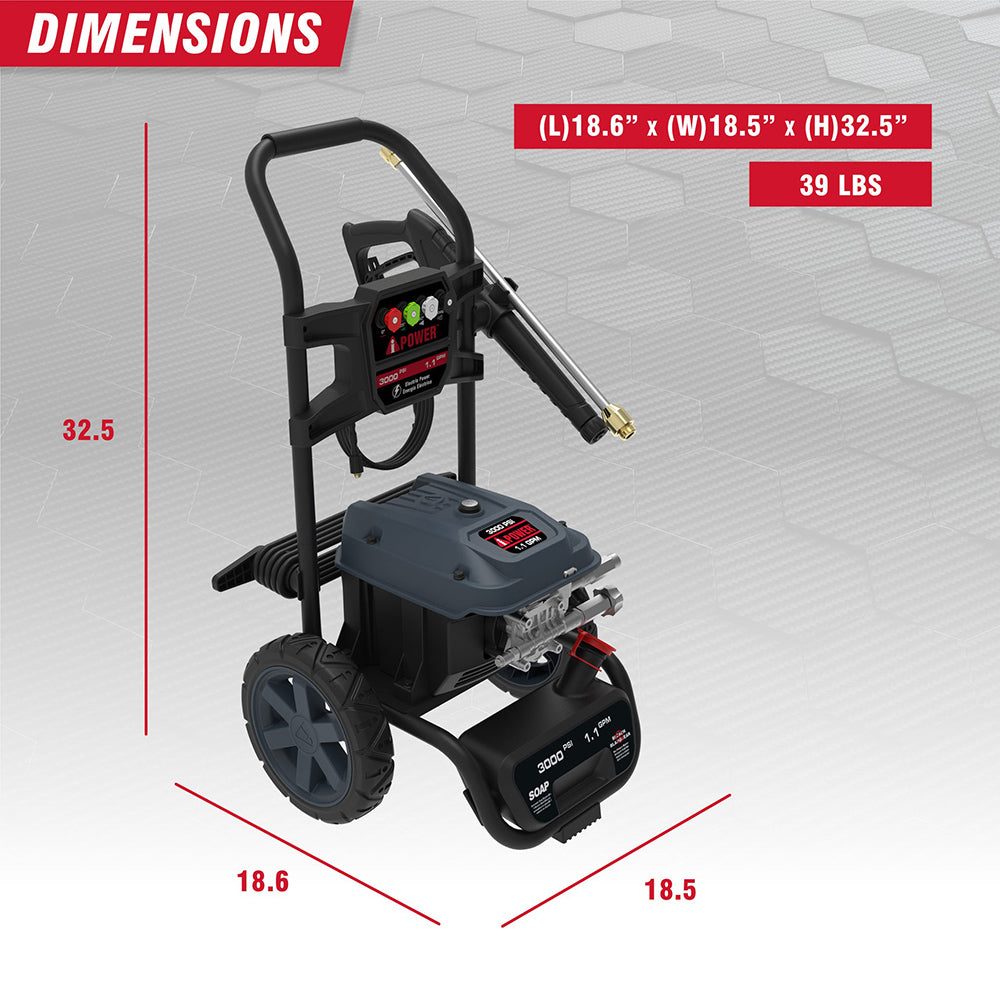 APW3000E Electric Power Washer