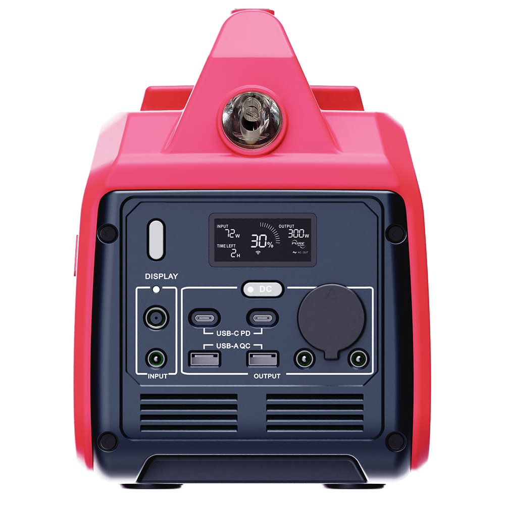 A‑iPower 332 Wh Lithium Portable Power Station 700 W Peak/350 W Rated Pure Sine Battery Generator Home Backup Camping RV GS350i