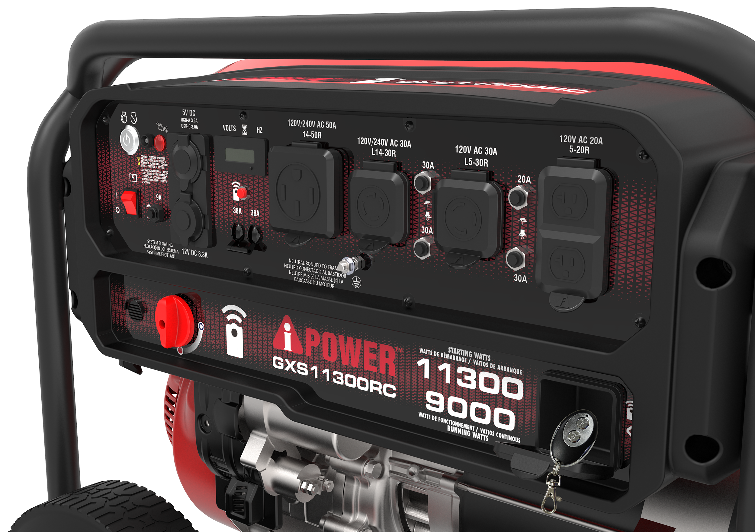 GXS11300RC - Remote Control Generator