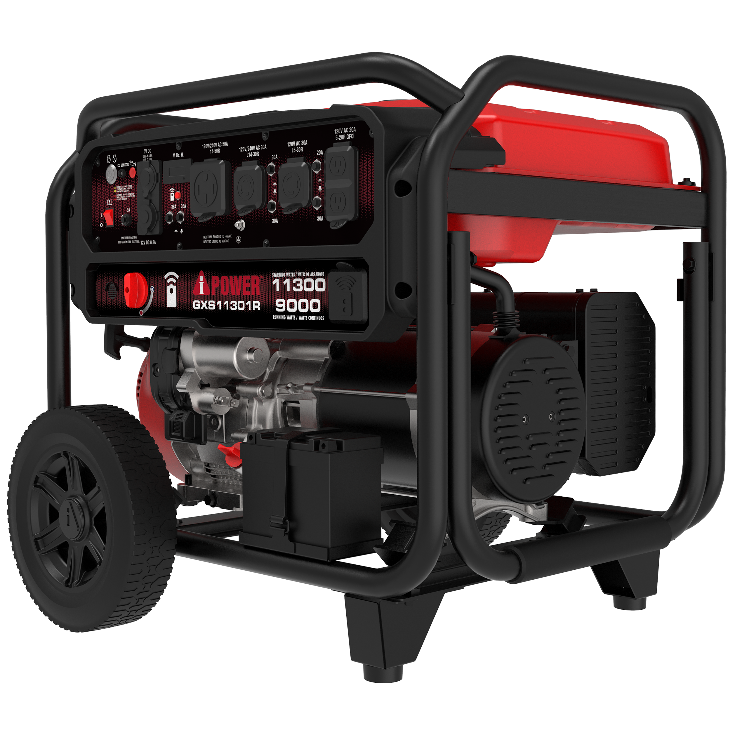 GXS11301R Portable Generator with Remote