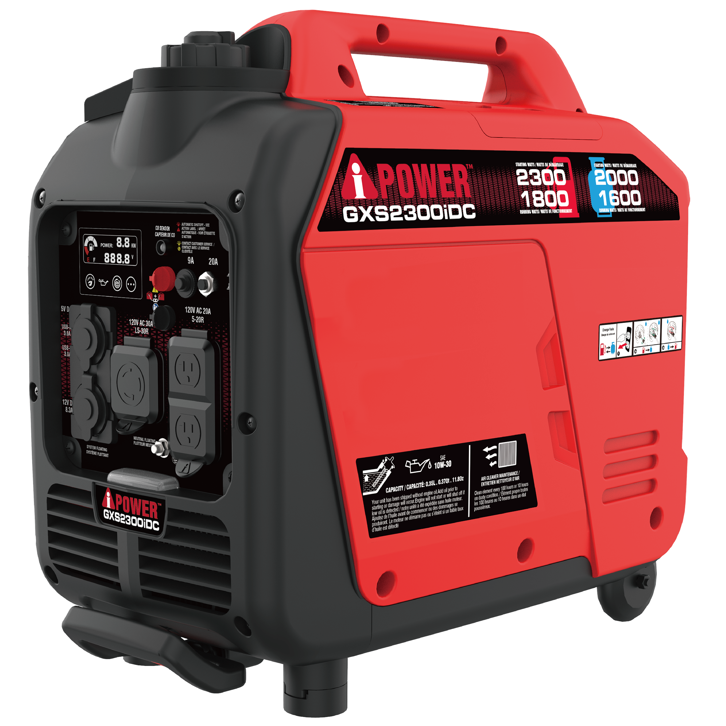 GXS2300iDC - Dual Fuel Inverter