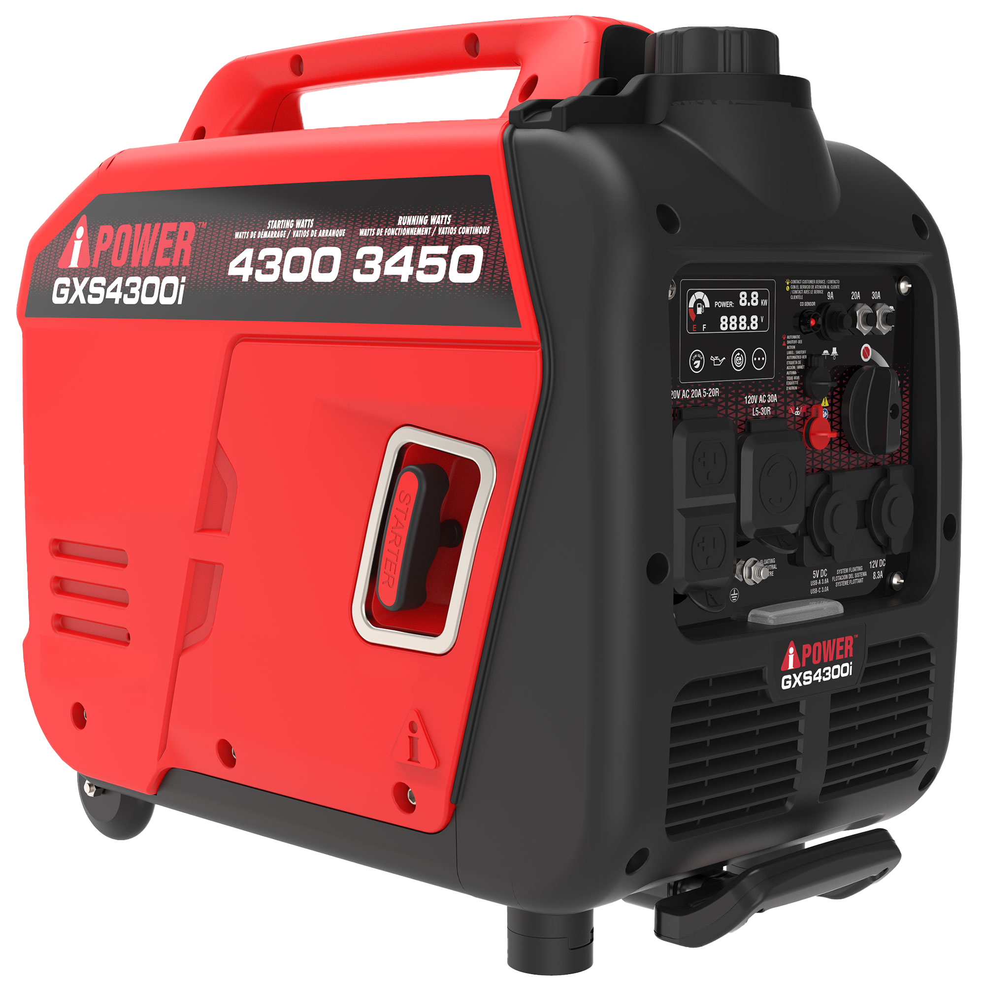 GXS4300i 4300 Watt Inverter Generator