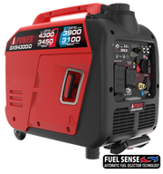 4300W Dual Fuel Inverter Generator With CO Alert, Ultra Lightweight GXS4300iD