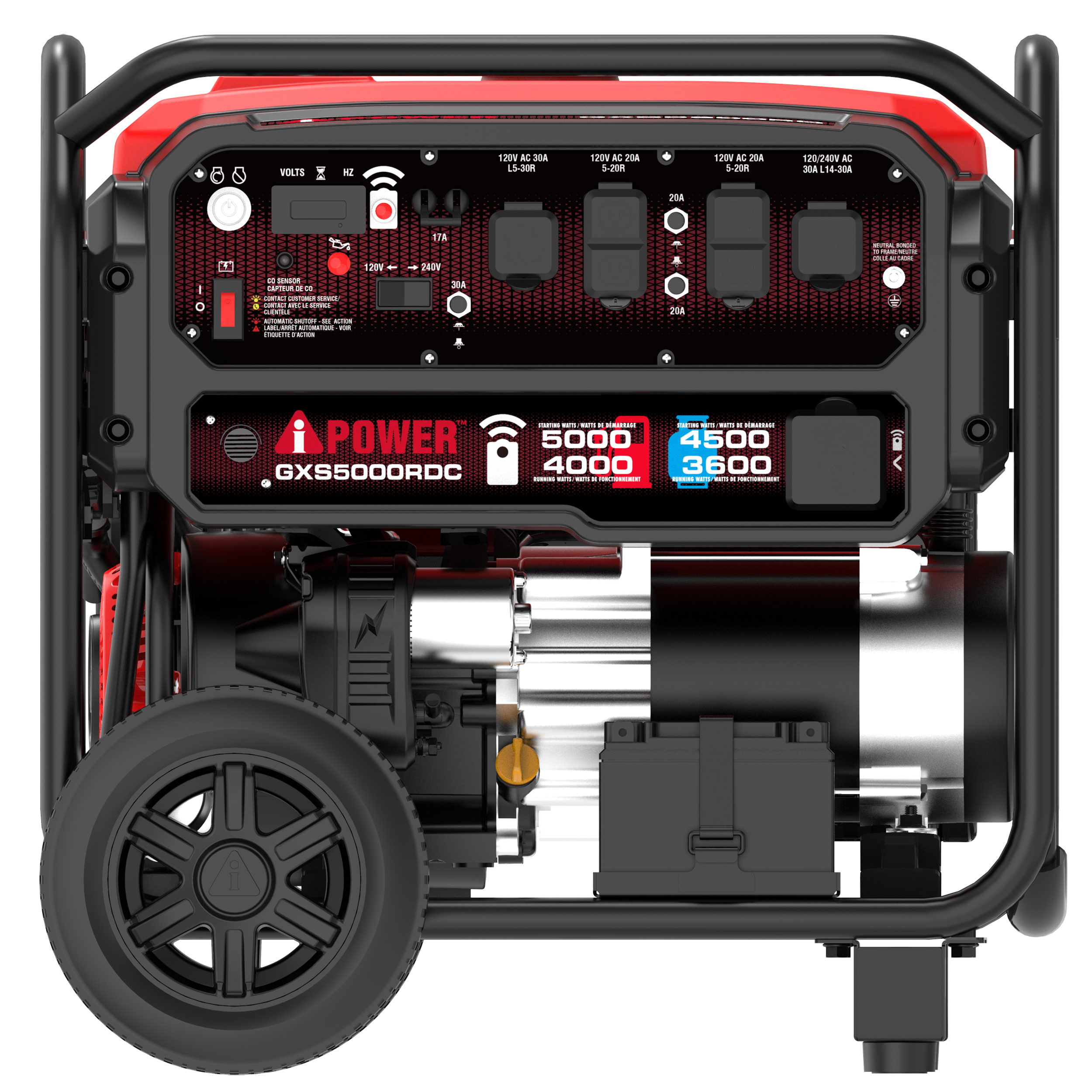 GXS5000RDC - Remote Dual Fuel Generator