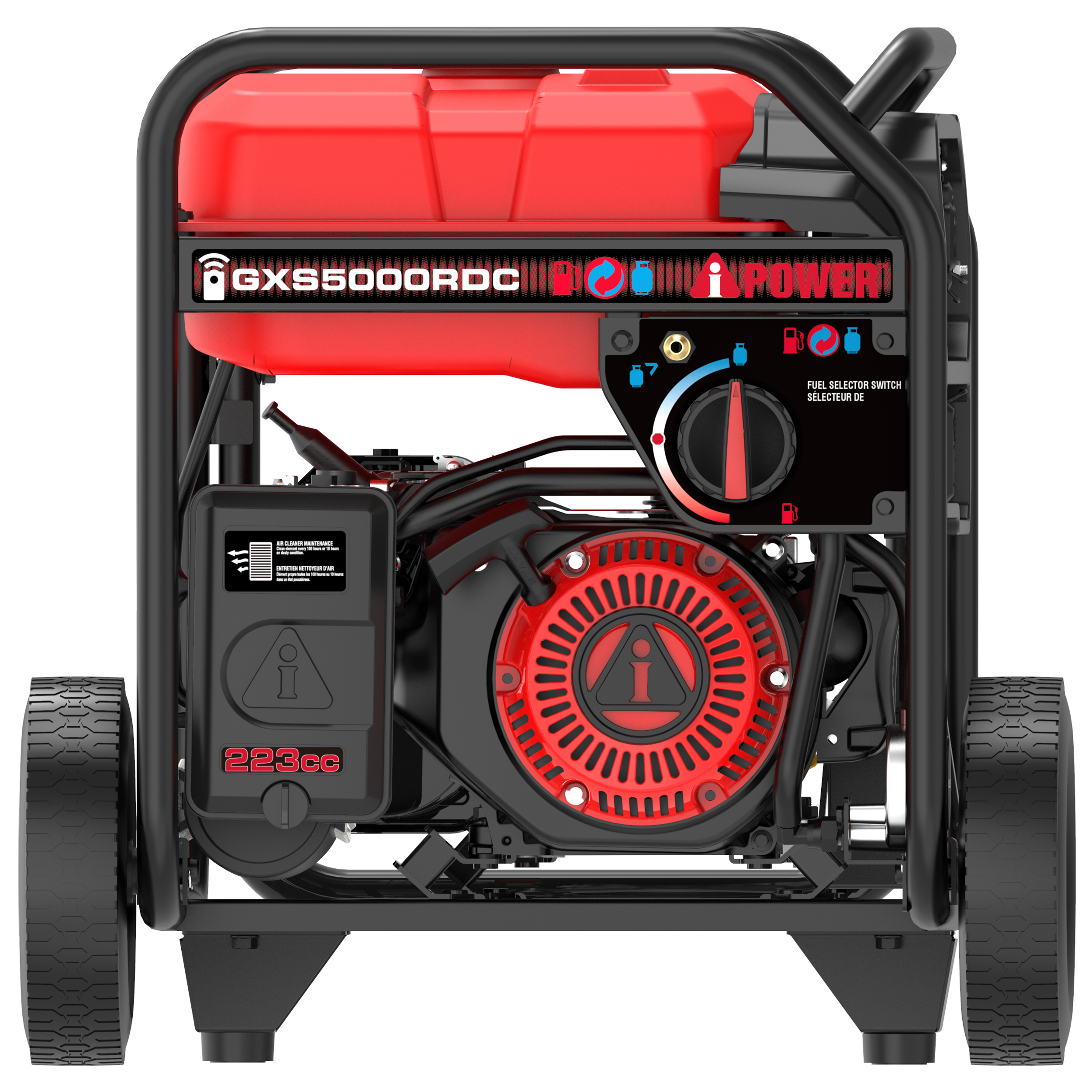 GXS5000RDC - Remote Dual Fuel Generator